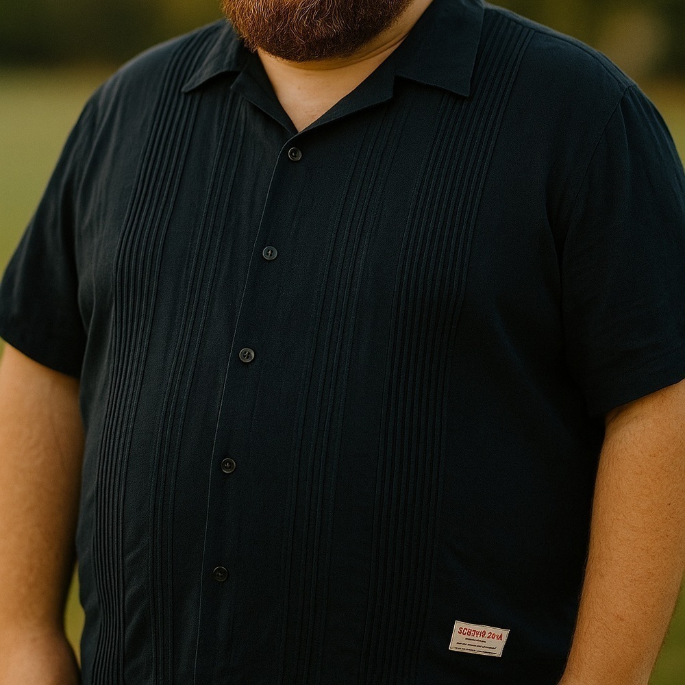 Linen Button-Up Shirt - Picture 2 of 10